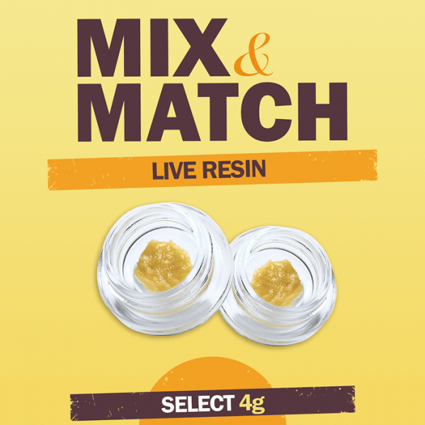Live Resin Mix & Match 4g