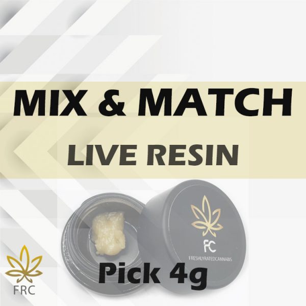 Premium quality live resin mix and match