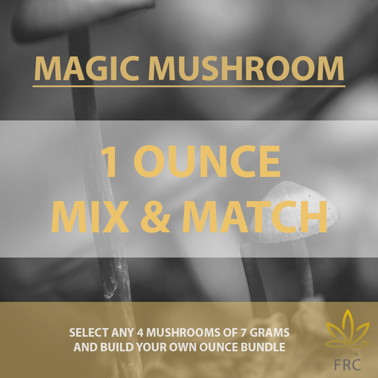 1 Ounce Magic Mushroom Mix & Match ( 4 mushrooms of 7 grams)