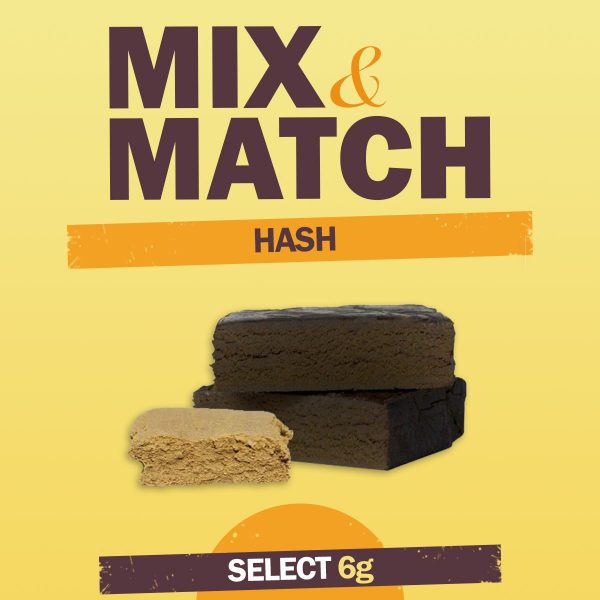 Freshly Rated Cannabis Hash Mix & Match 6 for $60