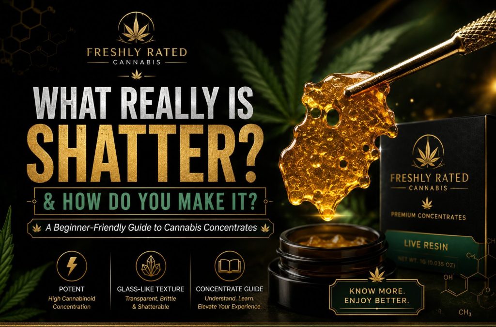 What really is shatter and how is it made cannabis concentrate guide