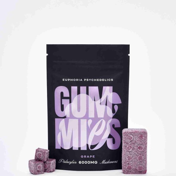 Euphoria Psychedelics – Grape 6000mg