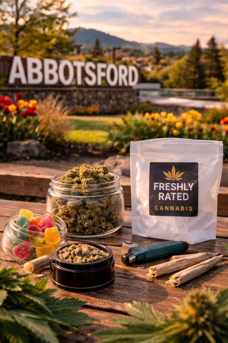 Cannabis flower, edibles and vape products for delivery in Abbotsford BC