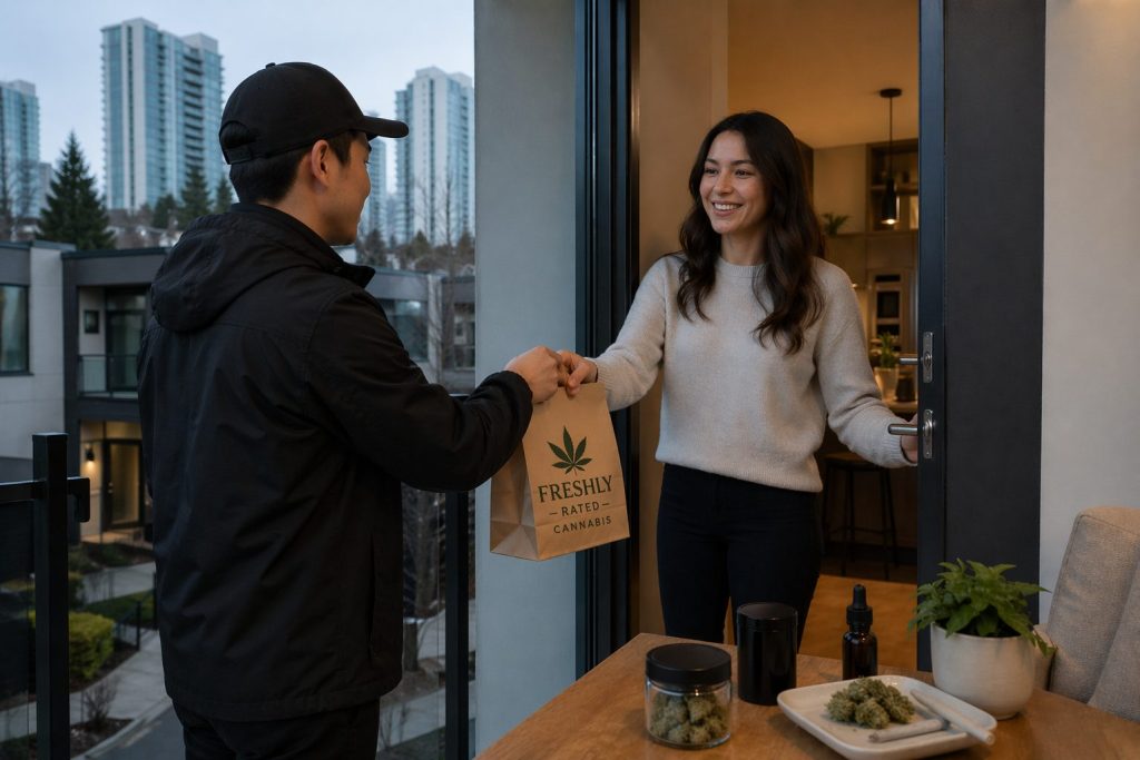 Burnaby cannabis delivery service fast discreet same day weed delivery to home