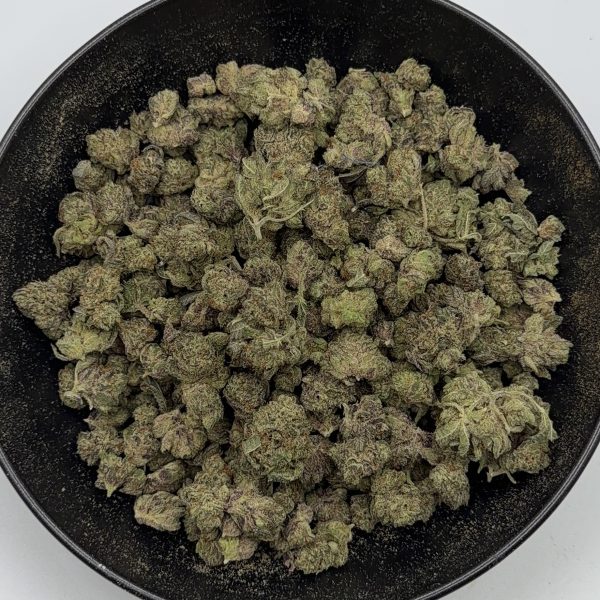 Death Bubba small buds indica cannabis flower $60 ounce delivery Surrey BC