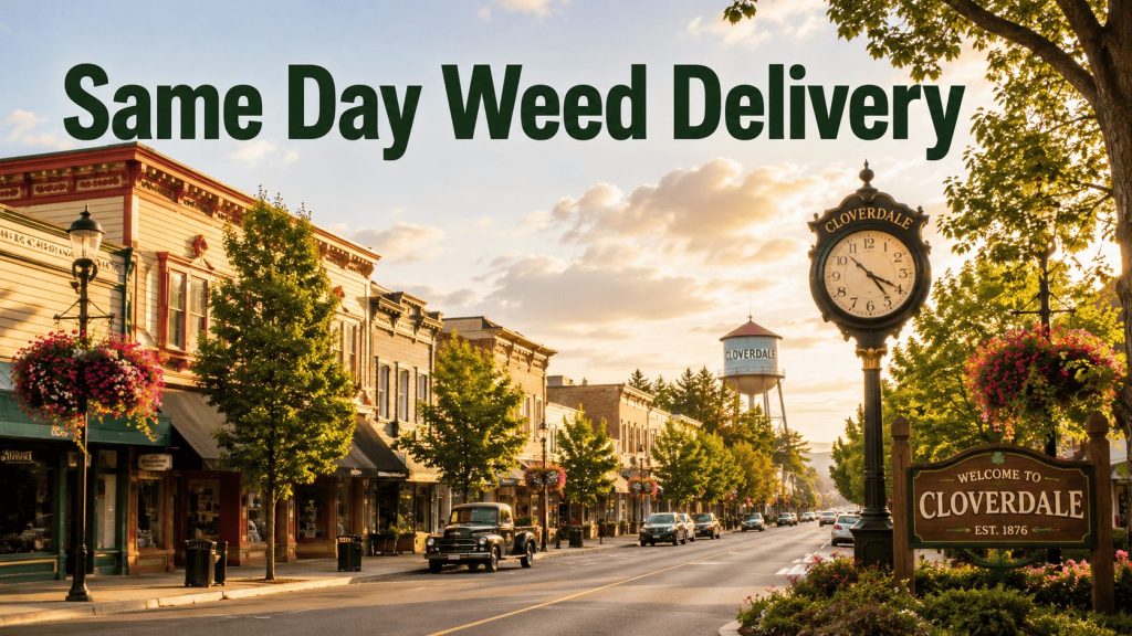 same day weed delivery Cloverdale BC cannabis delivery near me fast service