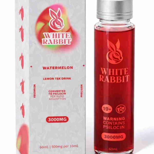 White Rabbit Mushroom Drink Watermelon 3000mg 60ml bottle