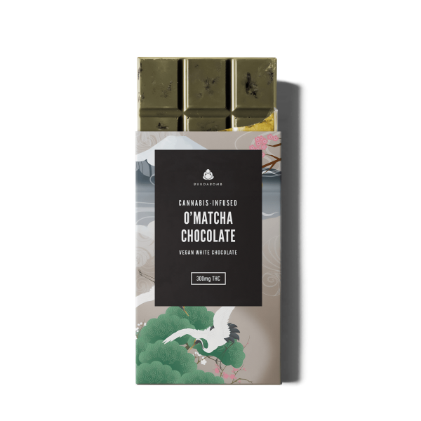 Buddabomb O Matcha Chocolate 300mg THC edible