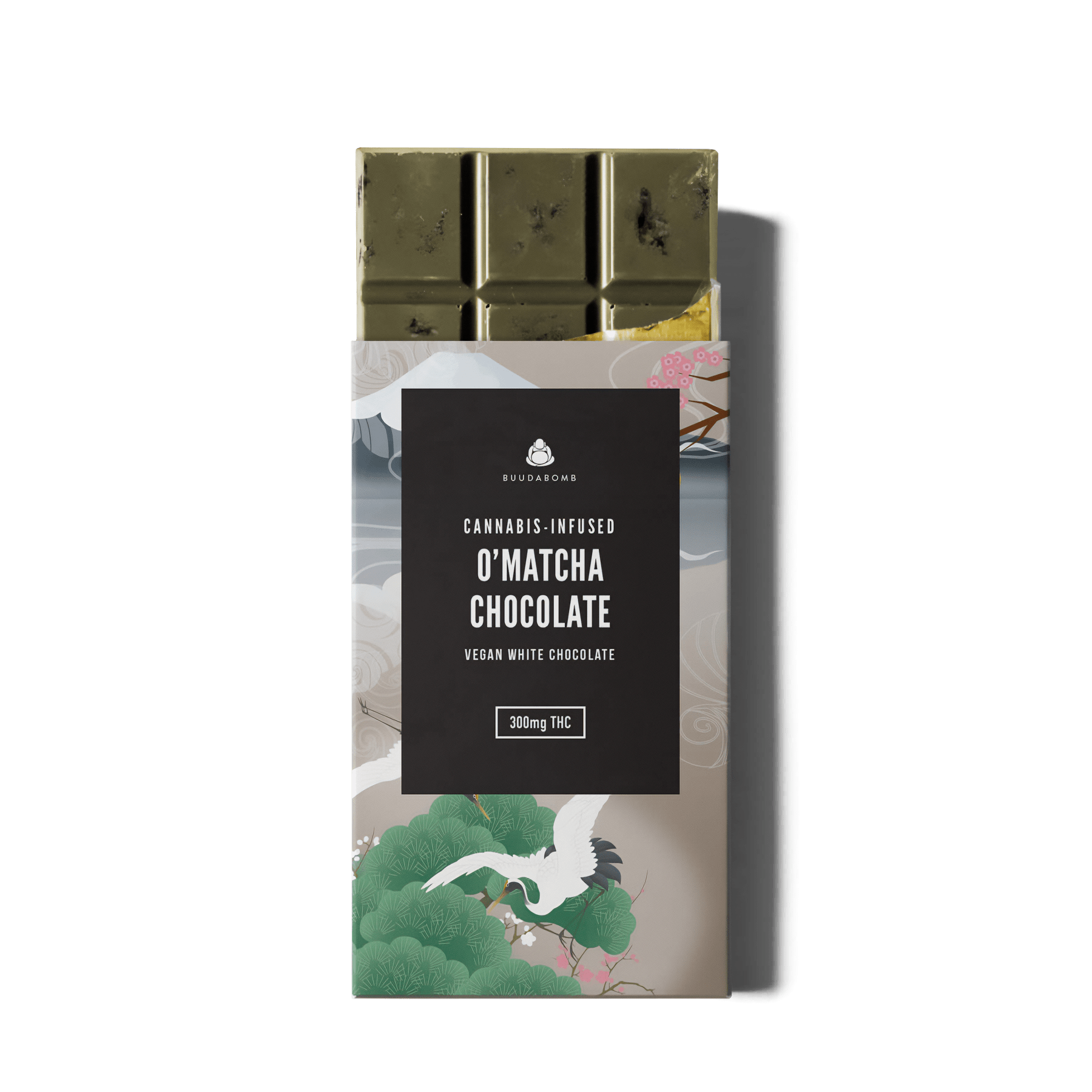 Buddabomb O Matcha Chocolate 300mg THC edible Buddabomb O Matcha Chocolate 300mg THC edible