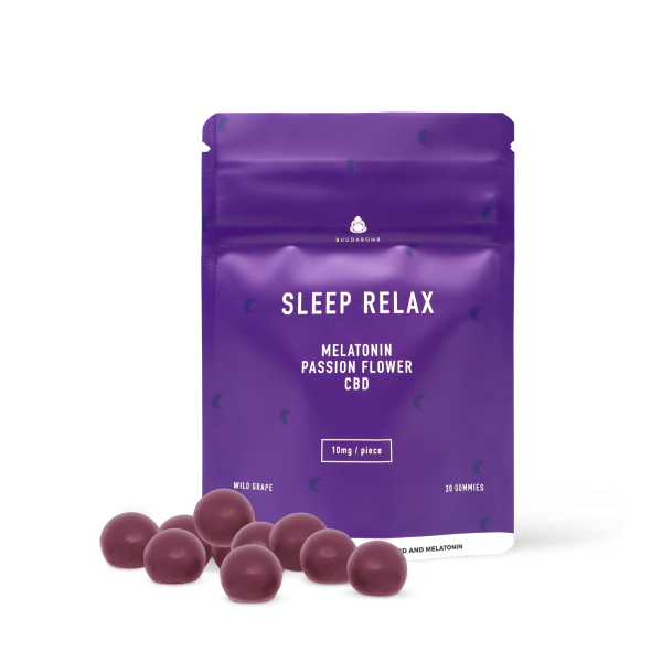 Buddabomb Sleep & Relax CBD Melatonin Gummies 20 pack