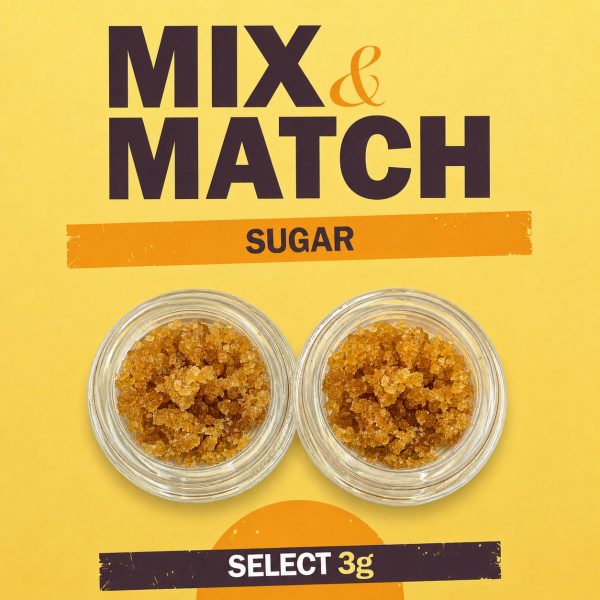Freshly Rated Cannabis Sugar Mix and Match 3g for $50