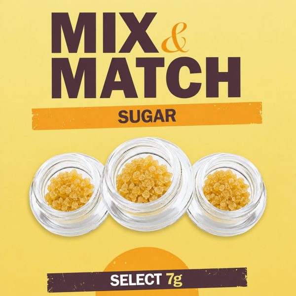 Freshly Rated Cannabis Sugar Mix and Match 7g for $90